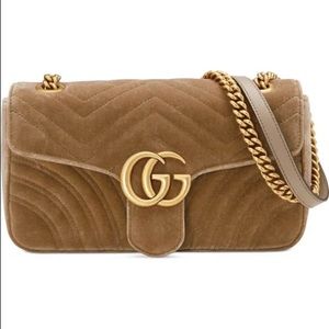 Gucci GG Marmont Velvet Shoulder Bag
